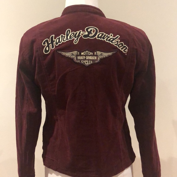 Ladies Harley-Davidson corduroy jacket size XS - Picture 1 of 15